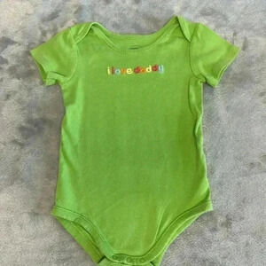 Gymboree -  short sleeve onesie. Size 6-12 months